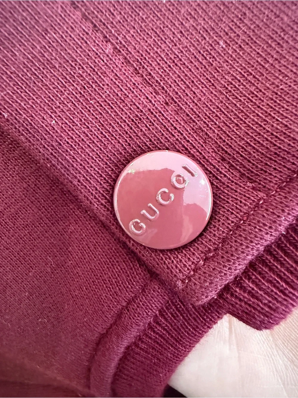 Gucci Embossed Logo Cotton Dog Sweatshirt
